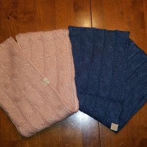 2 NWOT beautiful girls scarves